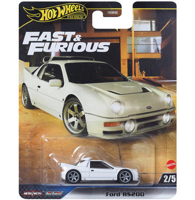 Hotwheels premium | fast & furious | ford rs200 | hnw46, , medium