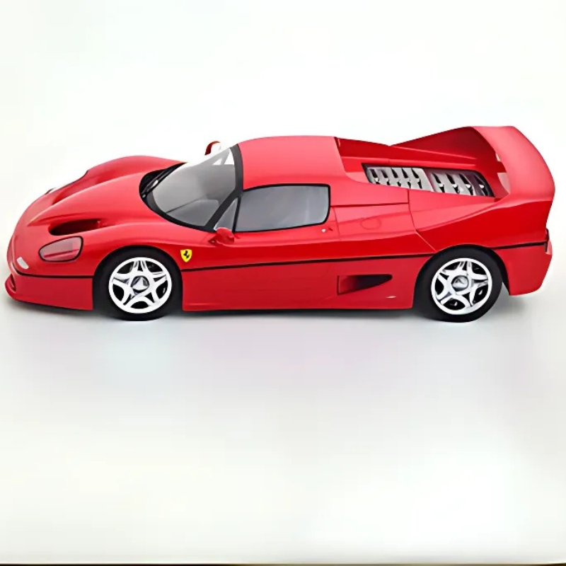 Kk scale 1/18 1995 ferrari f50 hardtop, red, , medium-null