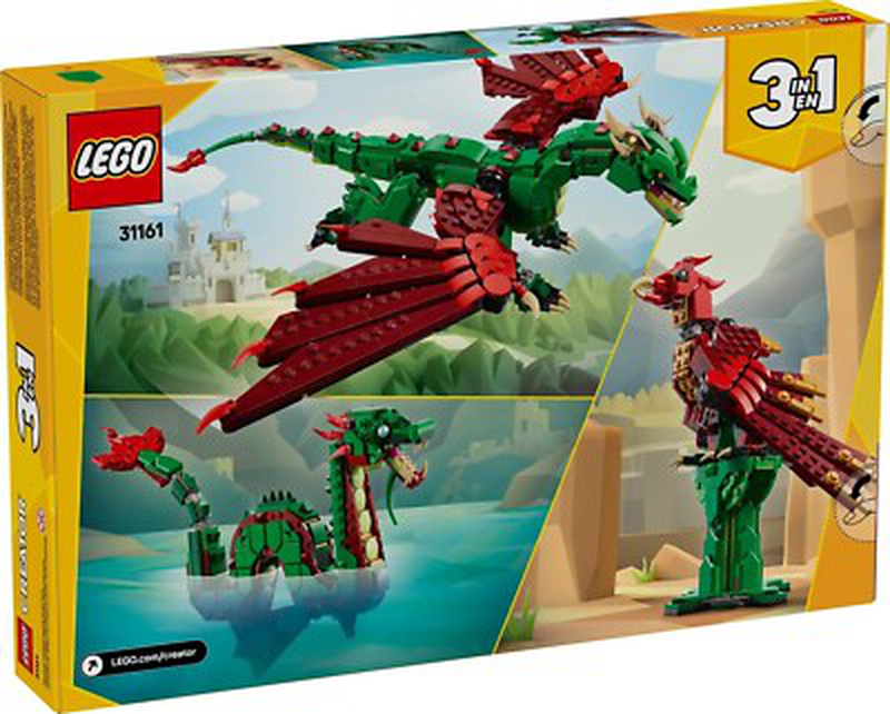 Lego creator medieval dragon, , medium-null