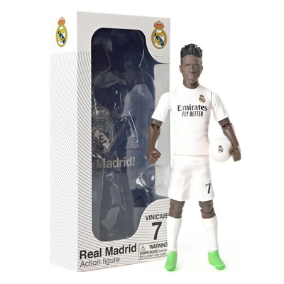Banbo socker real madrid cf vinicius junior action figure 20cm 83606, , medium