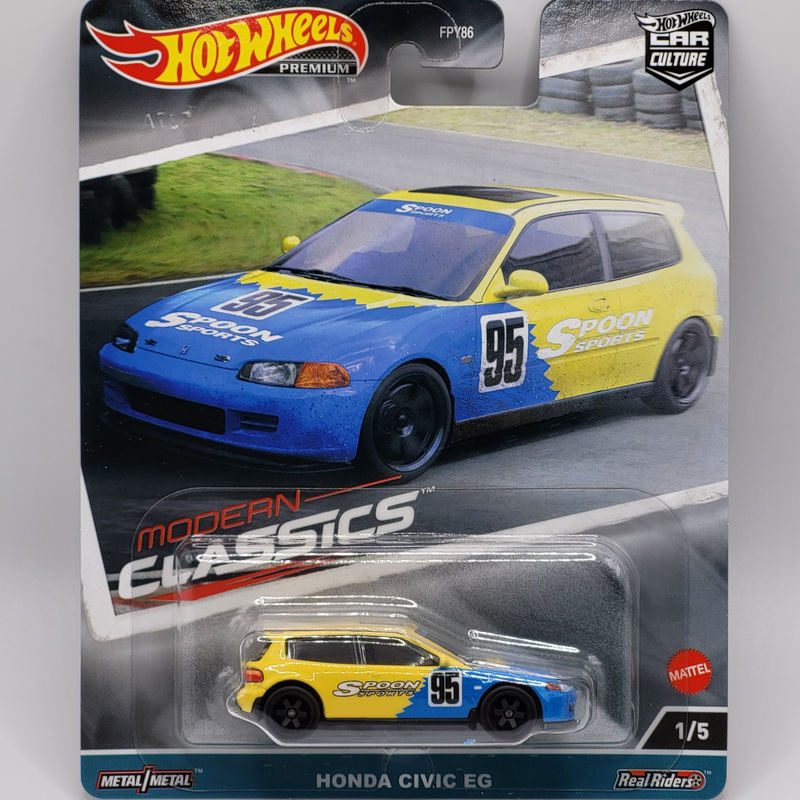 Hotwheels premium | modern classics | honda civic eg | case fpy86 959e, , medium-null