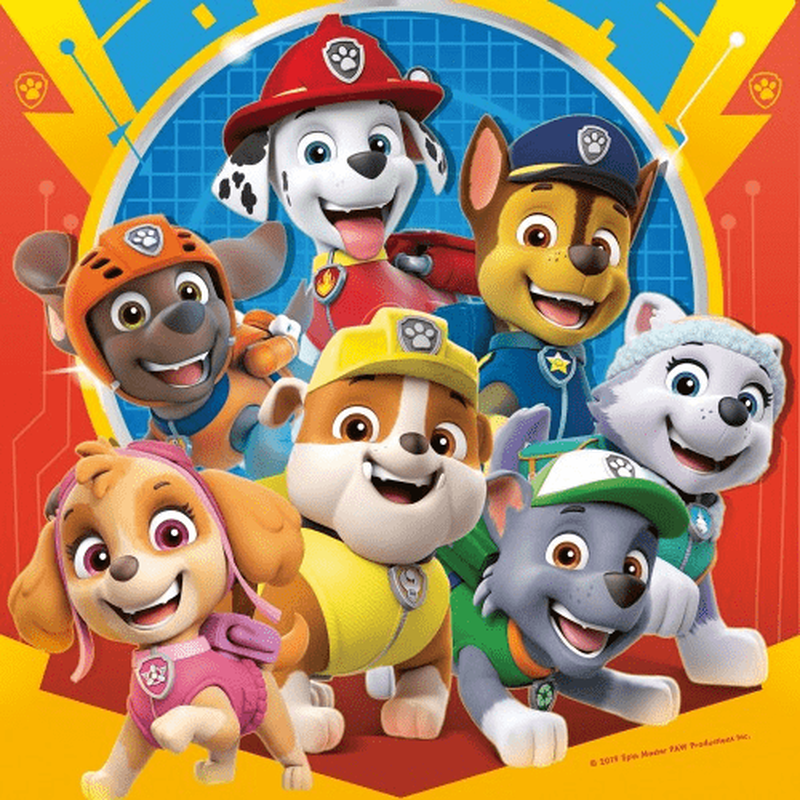 Paw patrol 3x49pcs, , medium-null