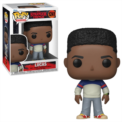 Funko pop! Television: netflix stranger things season 4 - lucas #1241 vinyl figure, , medium