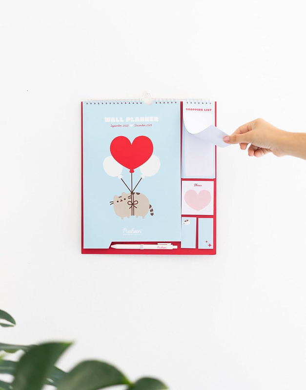 Pusheen 2023/2024 wall calendar planner, , medium-null