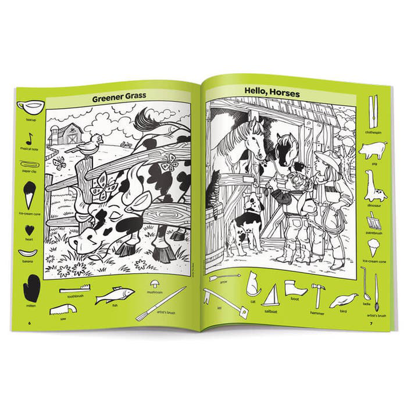 Farm puzzles - highlights hidden pictures, , medium-null