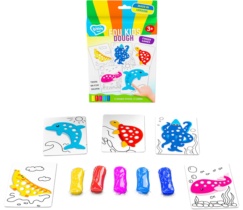 Product image: Lovin edu kids dough - ocean, , medium-null