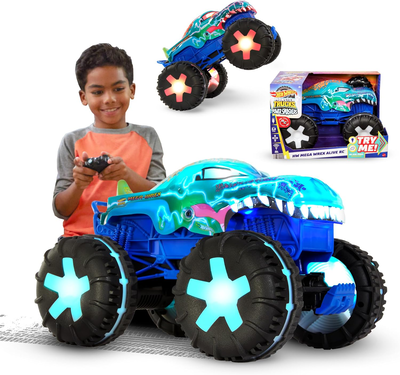 Hot wheels monster trucks mega wrex alive rc jbd90 5y+, , medium
