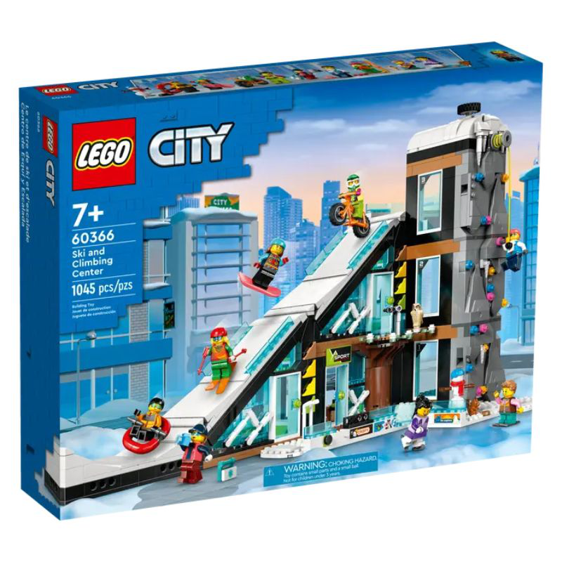 Lego 60366 city - ski and climbing center, , medium-null