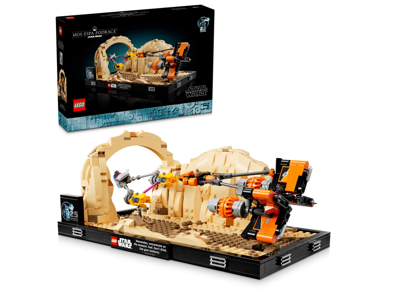 Lego 75380 star wars mos espa podrace™ diorama image number null