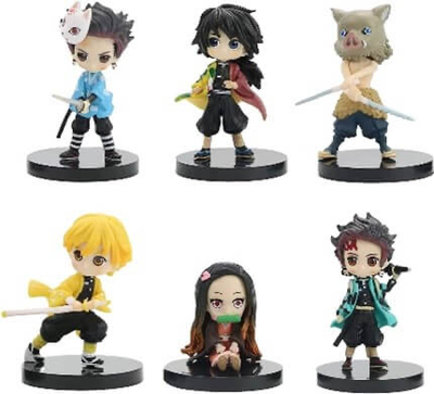 Demon Slayer 6 pieces set