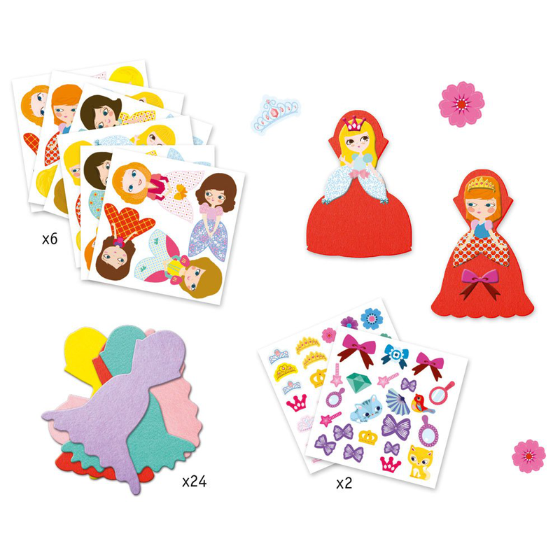 Princesses stickers creations, , medium image number null