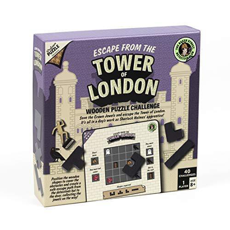 Escape from the london tower wooden puzzle challenge, , medium-null
