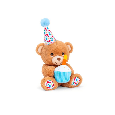 15cm keeleco happy birthday bear, , medium
