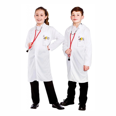 Unisex doctor's coat costume, , medium