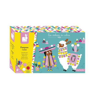 Llama pom poms