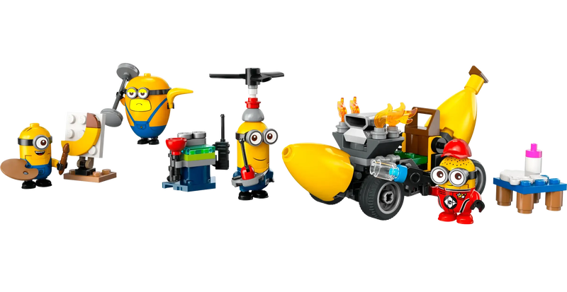 Lego despicable me 75580 minions and banana car-null