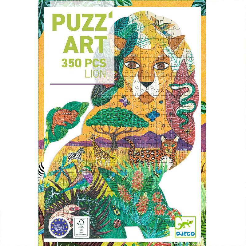 Lion art-puzzle 350pcs, , medium image number null