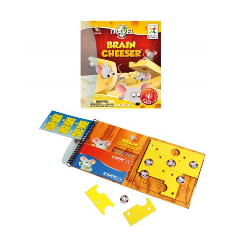 Smartgames magnetic travel brain cheeser, , medium-null