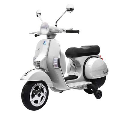 Vespa&reg; &eta;&lambda;&epsilon;&kappa;&tau;&rho;&omicron;&kappa;ί&nu;&eta;&tau;&eta; &pi;&alpha;&iota;&delta;&iota;&kappa;ή &mu;&eta;&chi;&alpha;&nu;ή 12v, 4.5ah ride-on &mu;&epsilon; &alpha;&upsilon;&theta;&epsilon;&nu;&tau;&iota;&kappa;ό &iota;&tau;&alpha;&lambda;&iota;&kappa;ό &sigma;&tau;&upsilon;&lambda; &sigma;&epsilon; ά&sigma;&pi;&rho;&omicron; &chi;&rho;ώ&mu;&alpha;, 3+ &epsilon;&tau;ώ&nu;, , medium