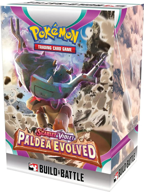 Pokémon tcg: scarlet & violet-paldea evolved build & battle stadium, , medium-null