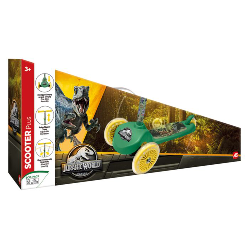 As scooter plus 3 wheel jurassic world 3y+, , medium image number null