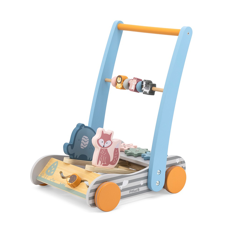 Wooden walker animal friends, , medium image number null