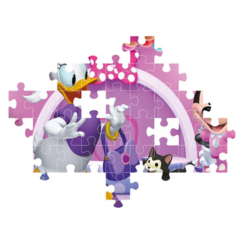 As clementoni kids puzzle super color disney minnie 104 pcs 6y+ 25055, , medium-null