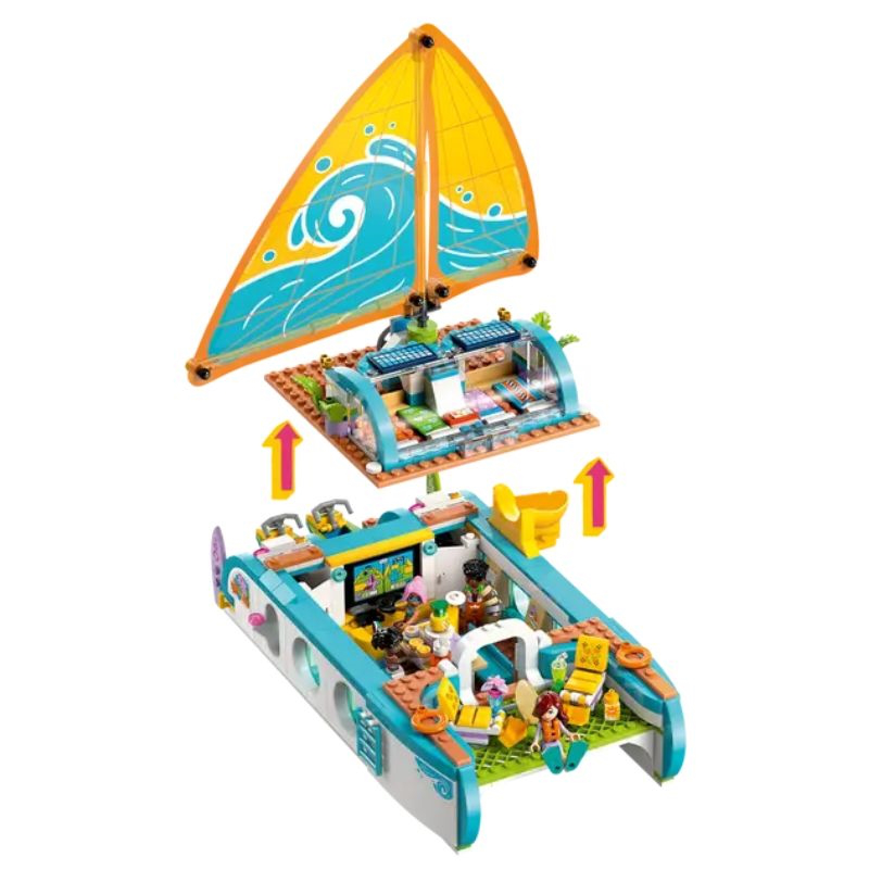 Product image: Lego 42664 friends - travel boat adventure, , medium-null