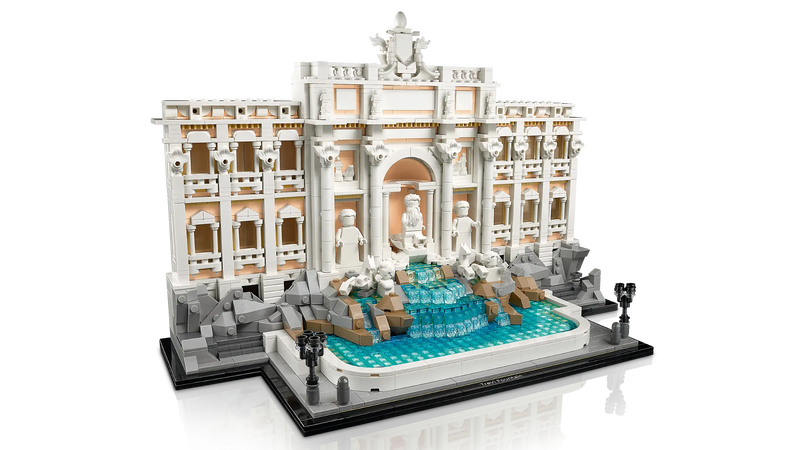 Lego architecture 21062 trevi fountain for adults, , medium-null