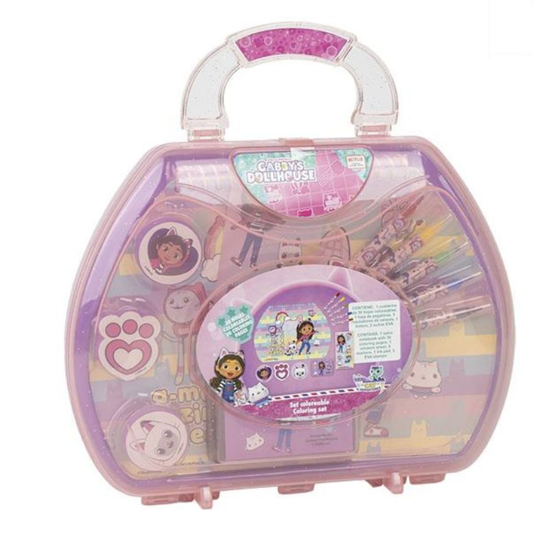 Gabbys dollhouse biefcase colouring set 2700001247, , medium-null