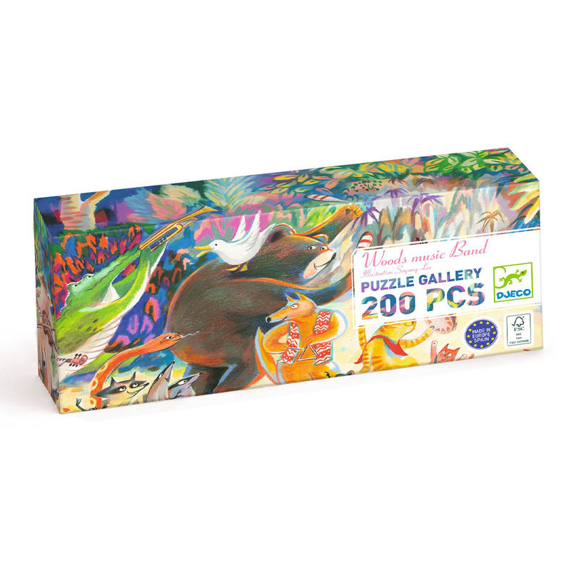 Puzzle gallery woods music band - 200pcs, , medium-null
