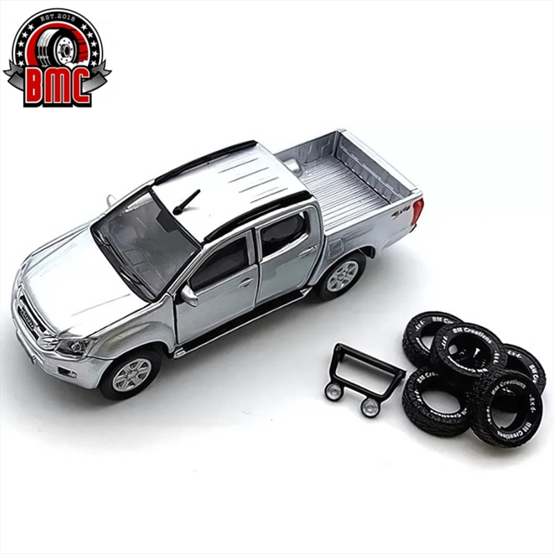 Bm creations 2016 isuzu d-max, silver, scale:1/64, , medium-null