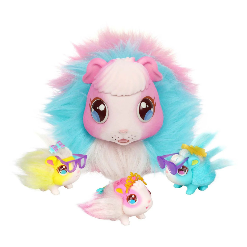 Little live pets mama surprise rainbow interactive guinea pigs, , medium-null
