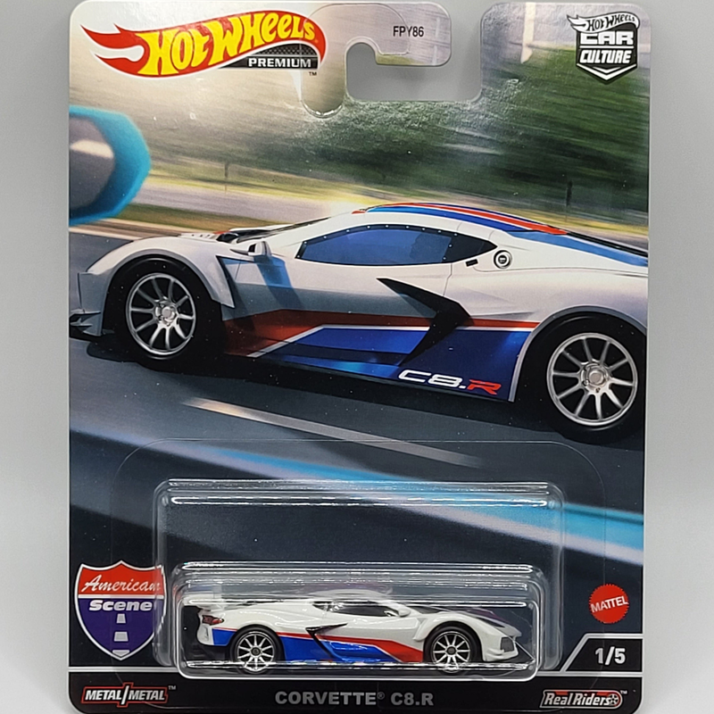 Hotwheels premium | car culture | american scene | corvette c8.r, , medium image number null