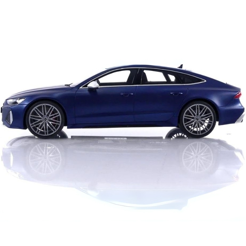 Gt spirit 1/18 audi rs7 abt sportline *resin series*, blue-null