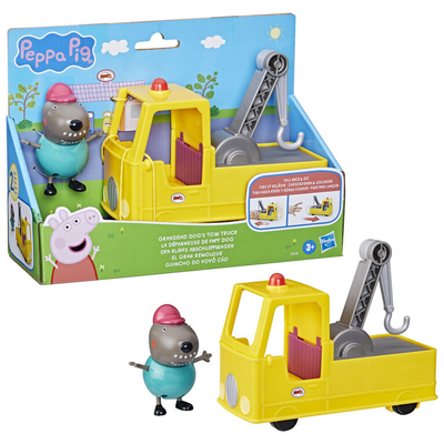 Peppa pig granddad dog's tow truck f951 3y+