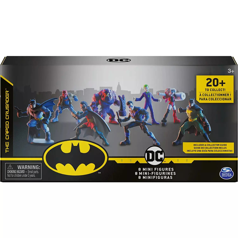 Product image: Dc comics batman mini action figures - collectible 8-pack set, perfect for kids and collectors!, , medium-null