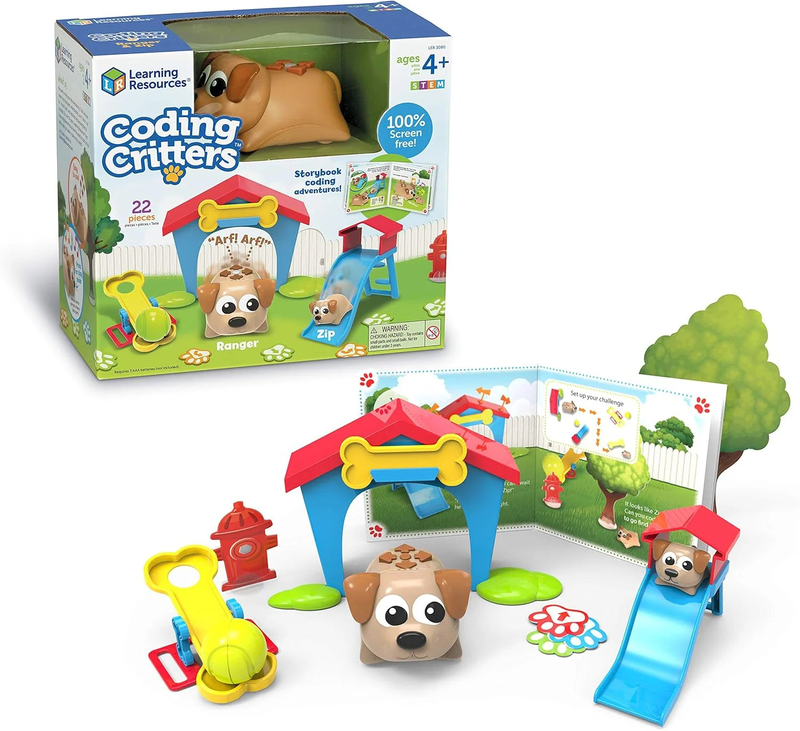 Learning resources coding critters&reg; ranger & zip, , medium-null