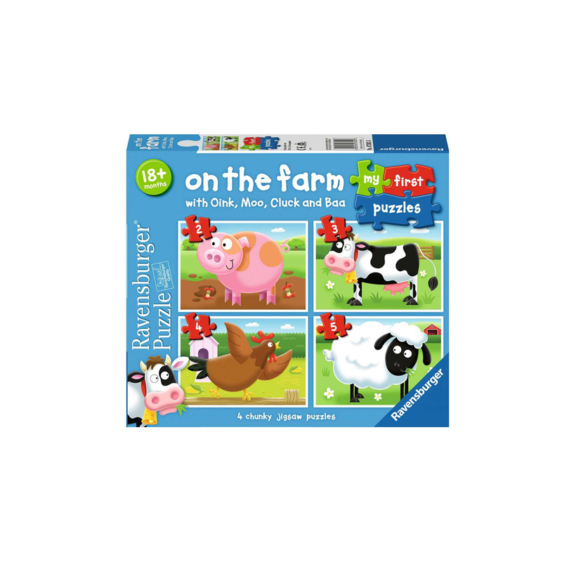 My first puzzles - on the farm, , medium-null