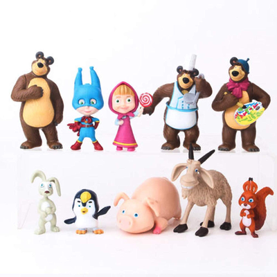 Masha and the bear II 10 pieces