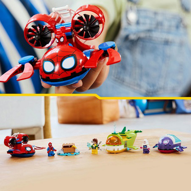 Lego marvel spidey underwater vehicles 154pcs 4y+ 11207, , medium-null