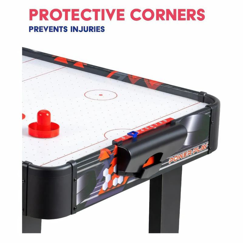 Powerplay 3ft stand up Air hockey table game, , medium-null