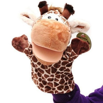Giraffe handpuppet