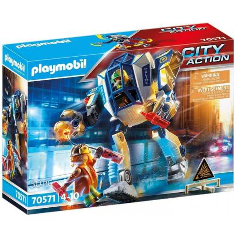 Product image: Playmobil 70571 police special operations police robot, , medium-null