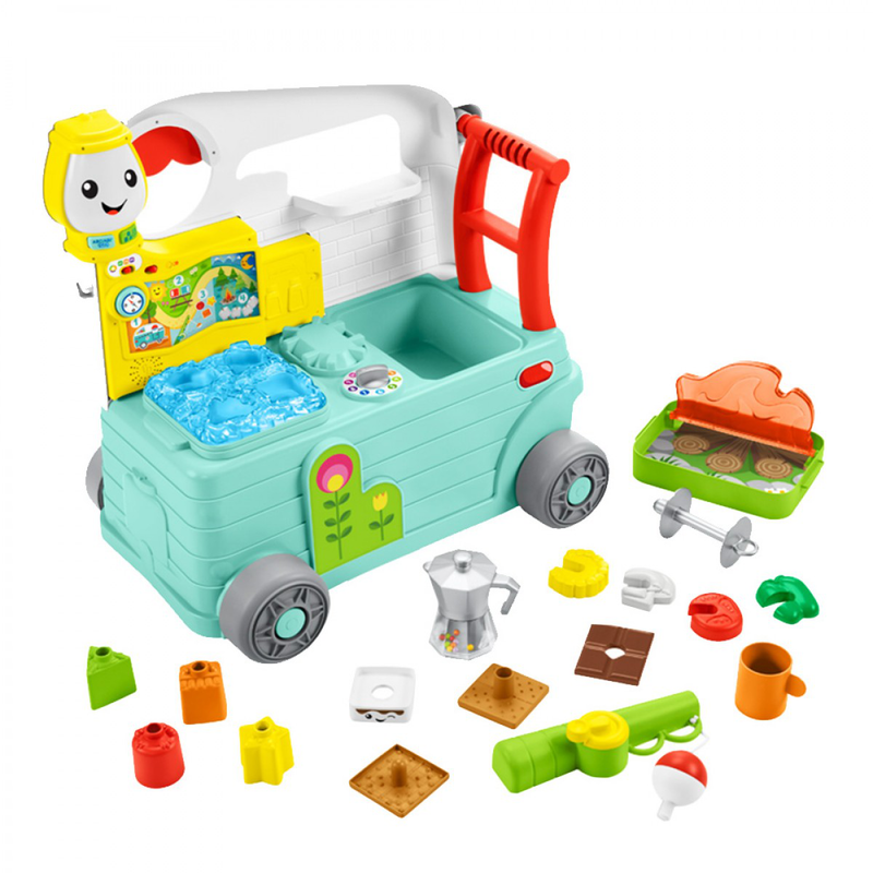Product image: Fisher price 3 in 1 on the go camper 9-36m, , medium-null