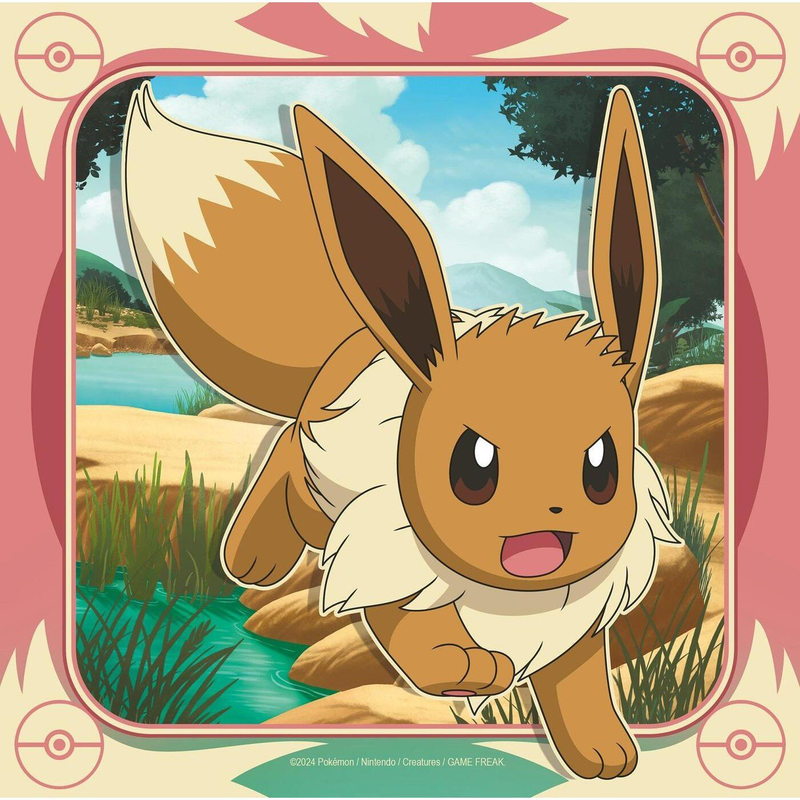 Product image: Ravensburger παζλ 3×49 τεμ. Pokemon pikatchu 12004062, , medium-null