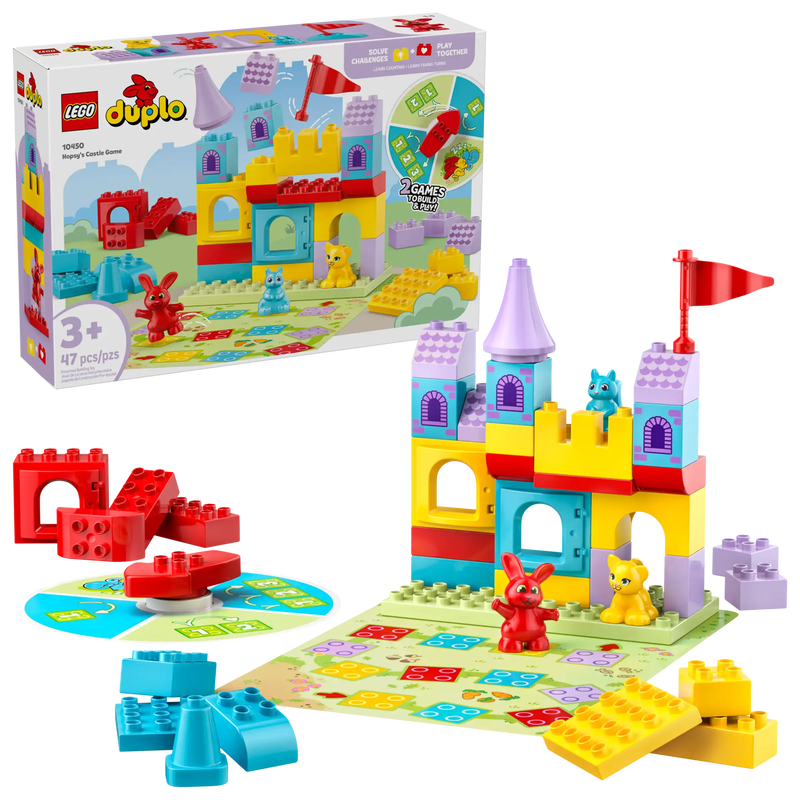 Product image: Lego duplo 10450 hopsy's castle game, , medium-null