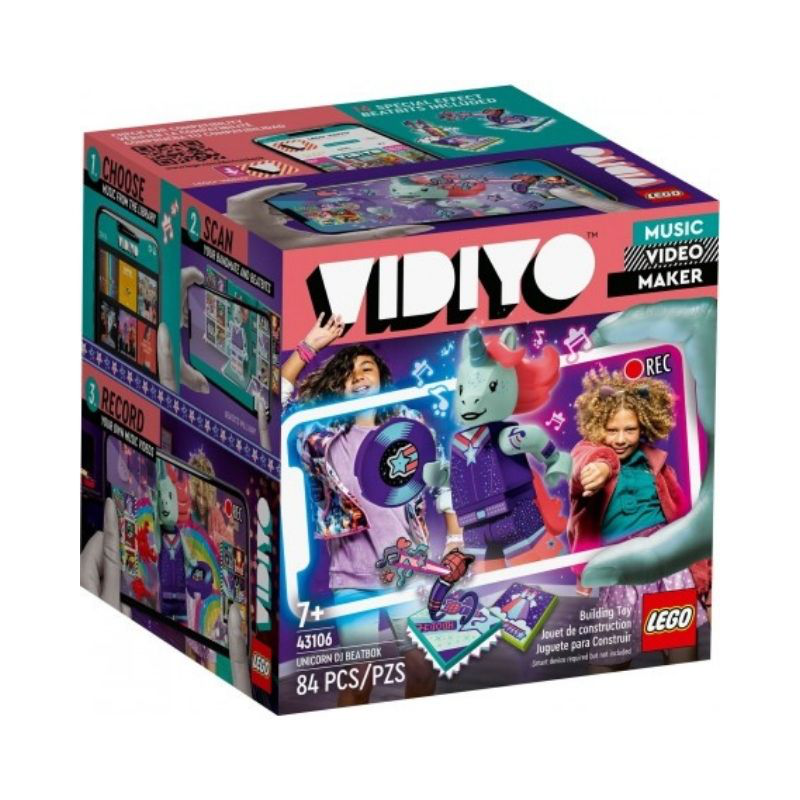Lego 43106 vidiyo - unicorn dj beatbox, , medium-null