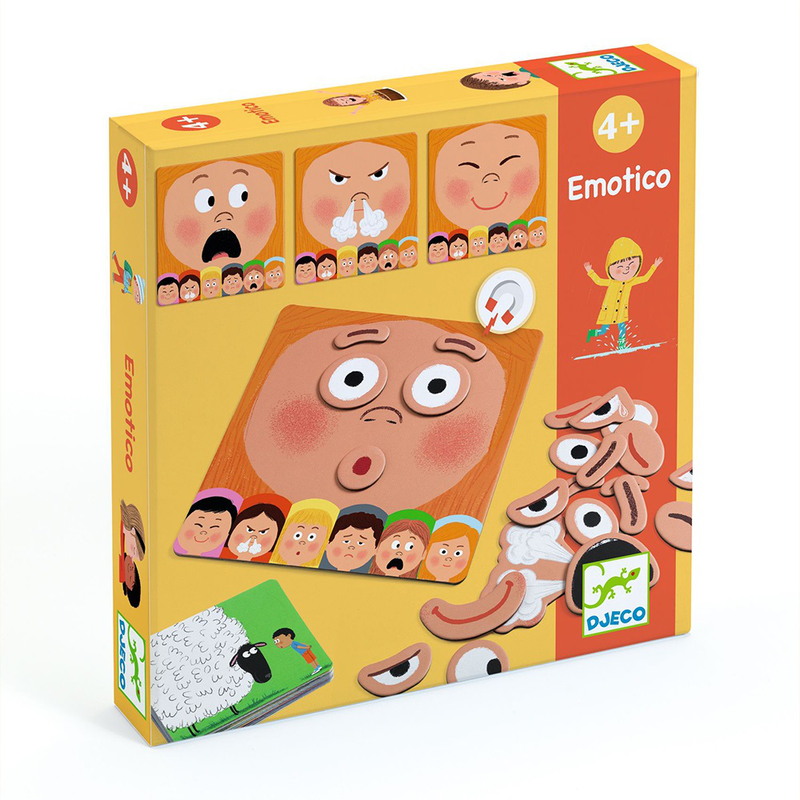 Djeco emotico for ages 4+ 27pcs, , medium-null