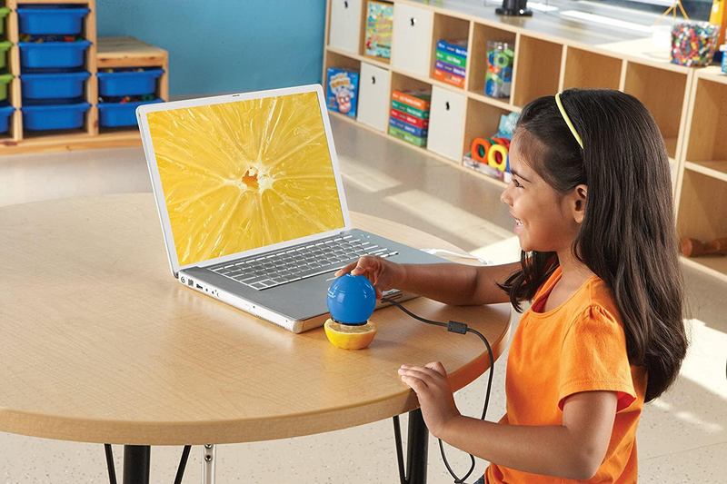 Product image: Learning resources zoomy 2.0 handheld digital microscope, , medium-null
